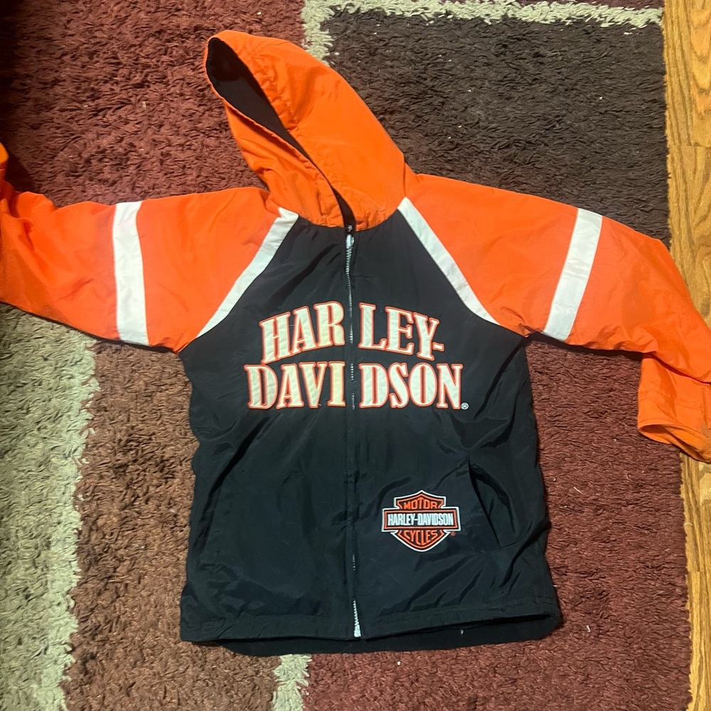 harley davidson reverable coat